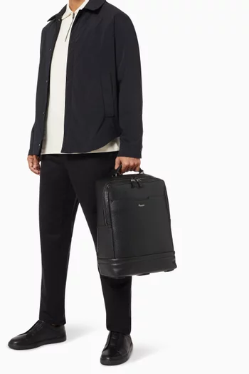 360 Folded Backpack in Leather 