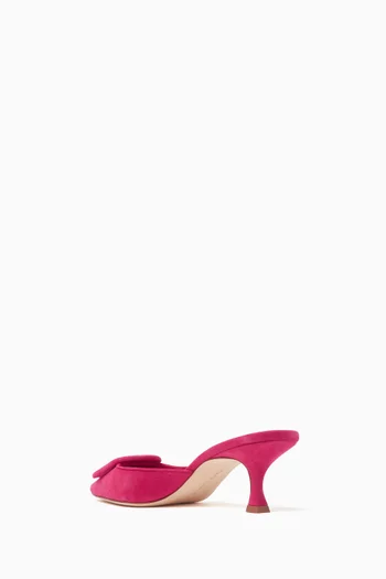 Maysale 50 Mules in Suede