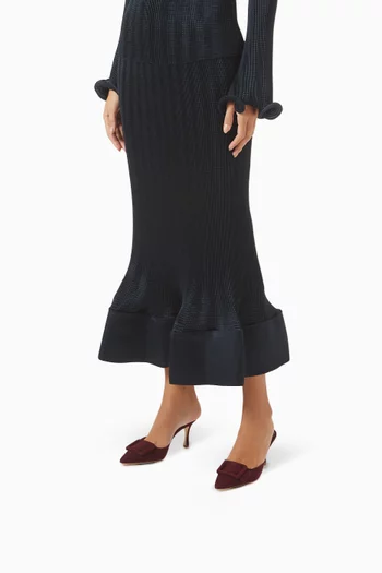 Maysale 70 Mules in Suede