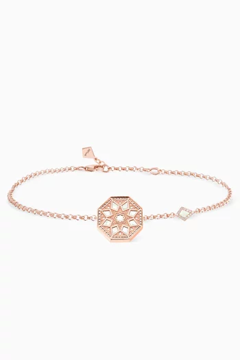 Classic Turath Large Bracelet in 18kt Rose Gold  