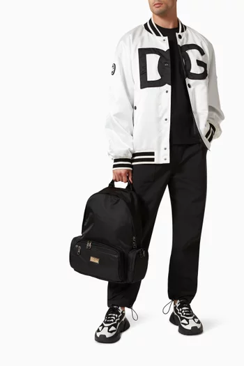 DG Embroidery and Patch Jacket in Satin