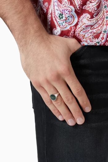 خاتم دوف فضة إسترلينية