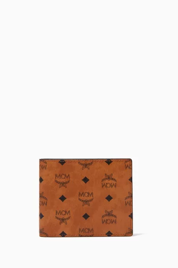 Small Bifold Wallet in Visetos Original 