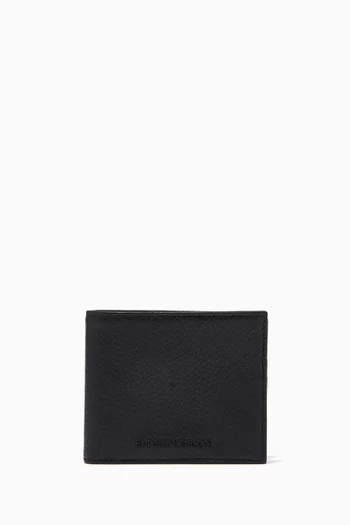 EA Bifold Wallet in Tumbled Leather     