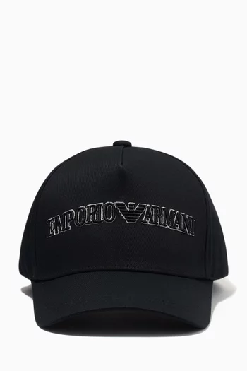 EA Embroidered Baseball Hat in Gabardine 