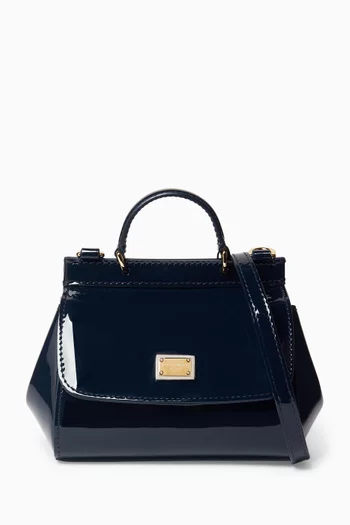 Miss Sicily Top-handle Bag in Patent Leather