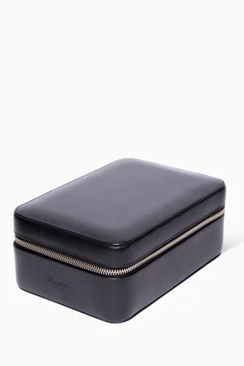 Hyde Park Four Watch Case in Leather  