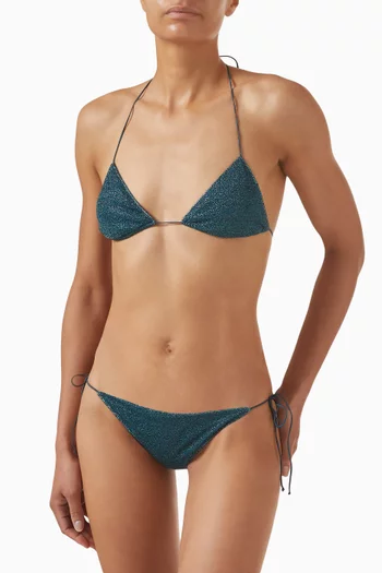 Lumiere Bikini Set in Lurex