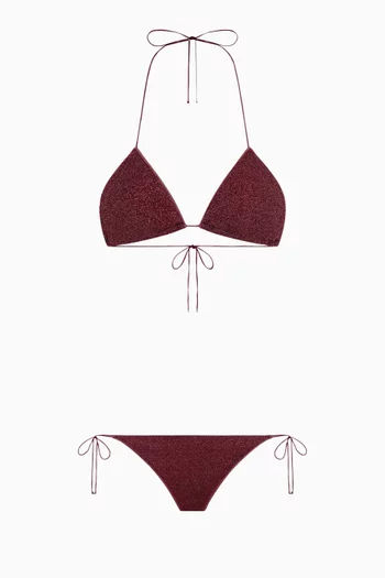 Lumière Bikini Set in Lurex