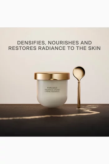 عبوة إعادة ملء كريم بيور جولد لبشرة مشرقة، 50 ملل