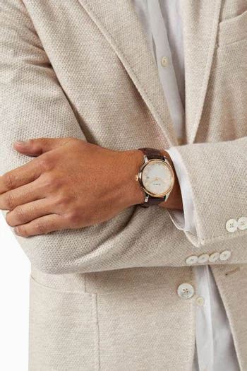 Sport Watch in Leather     