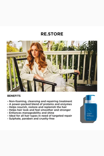Kevin Murphy Re Store Repairing Cleansing Treatment Conditioner For Dry & Damaged Hair 200ml