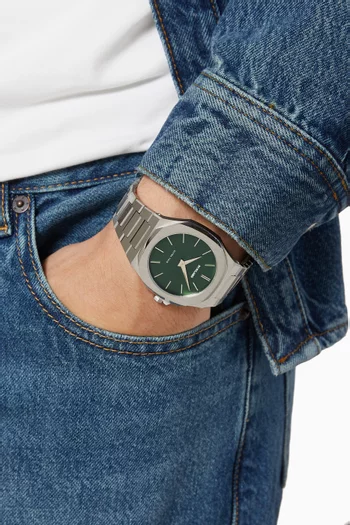 Ultra Thin Quartz Watch, 40mm