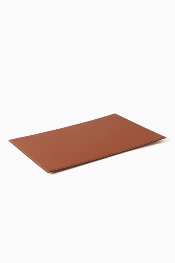 Small Brennan Blotter in Leather