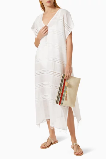 Classic Abira Caftan in Cotton  