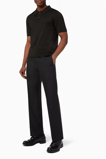 Polo Shirt in Knit