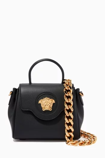 La Medusa Small Handbag in Leather         