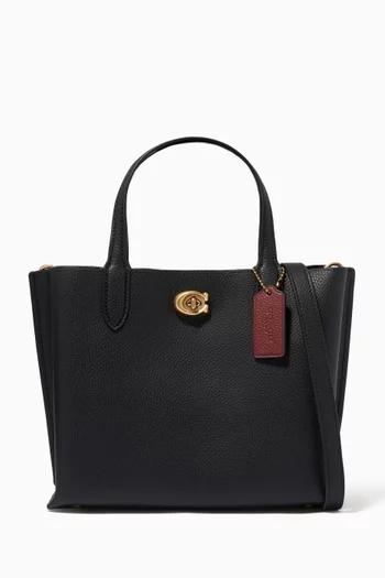 Willow 24 Tote Bag in Leather     