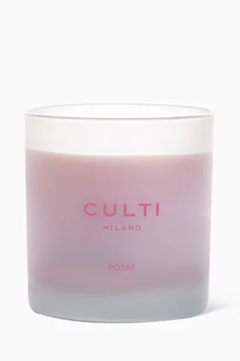 Rosae Scented Candle in Coloured Wax, 270g 