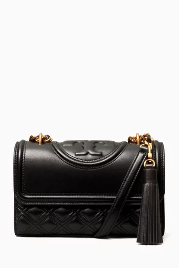 Fleming Small Convertible Shoulder Bag in Leather       