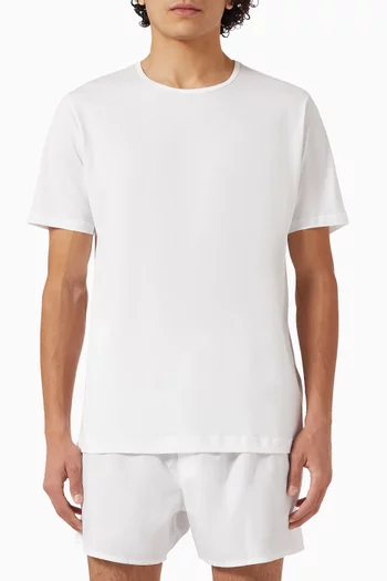 Underwear T-shirt in Superfine Cotton