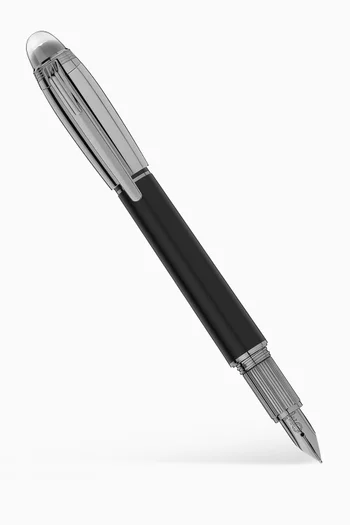 StarWalker UltraBlack Doué Fountain Pen - Medium Nib