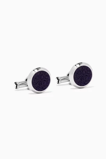 Meisterstück Cufflinks in Stainless Steel 