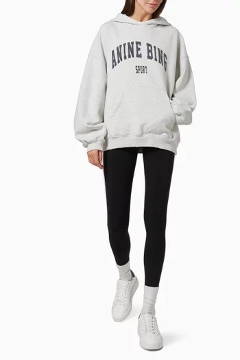 سويت شيرت هارفي صوف قطني عضوي بغطاء رأس