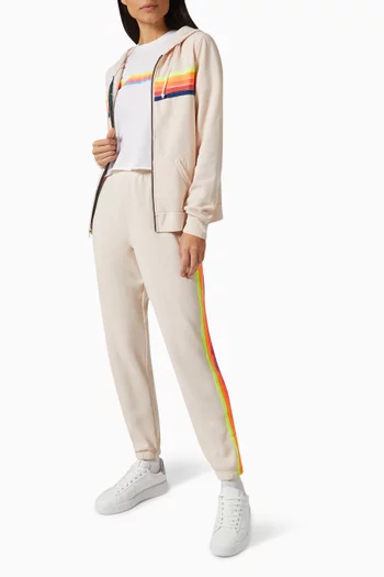 5 Stripe Sweatpants in Cotton Jersey 