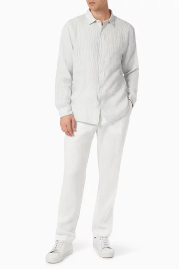 Drawstring Pants in Hemp  