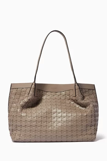 Small Secret Tote Bag in Mosaico Leather  