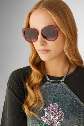 Ruby Sunglasses in Acetate