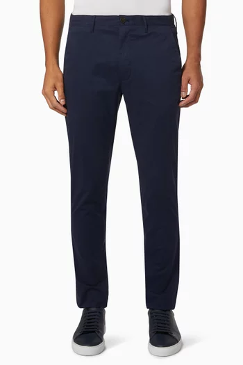 Slim Fit Chino Pants in Stretch Cotton