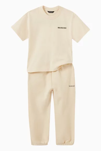 Logo T-shirt in Cotton Jersey