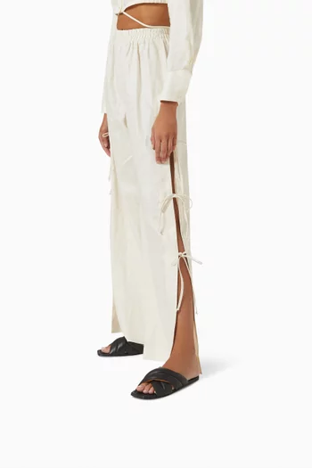 حذاء مفتوح كوتي جلد نابا