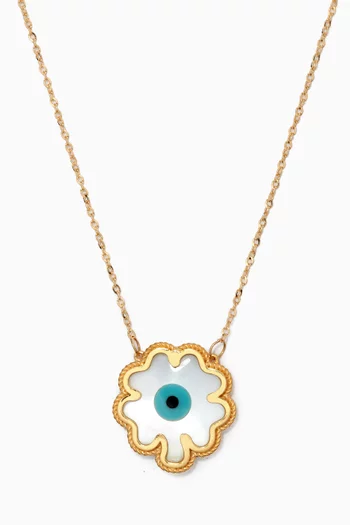 Aliya Necklace in 18kt Yellow Gold   