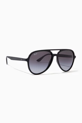 RB4376 Pilot Sunglasses in Injected Plastic  