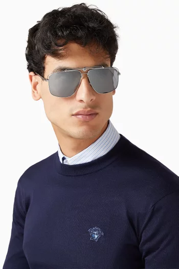 Mono Master Sunglasses in Metal