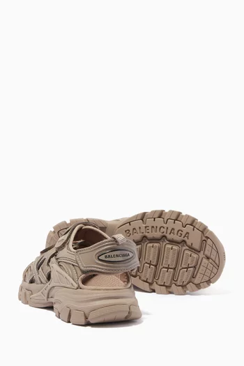Track Sandals in Mesh & Nylon       