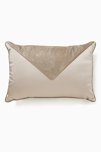 White satin cushions clearance