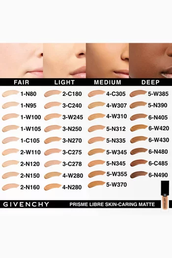 6-N480 Prisme Libre Skin-caring Matte Foundation, 30ml 