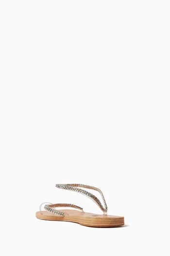 Irina Sandals in Plexi