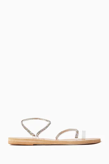 Irina Sandals in Plexi