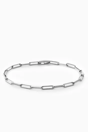 Clip Volt Link Bracelet in Sterling Silver