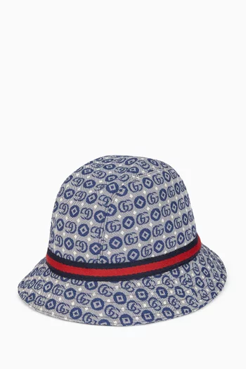 قبعة بريستول فيدورا قطن جاكار