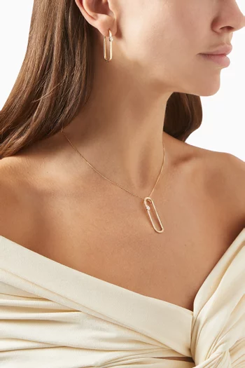 Cambre Diamond Necklace in 18kt Yellow Gold    
