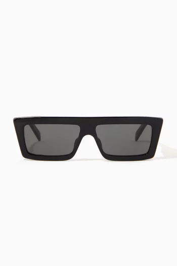 Flat Top Sunglasses in Acetate  