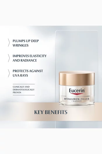 Hyaluron-Filler + Elasticity Day Cream, 50ml 