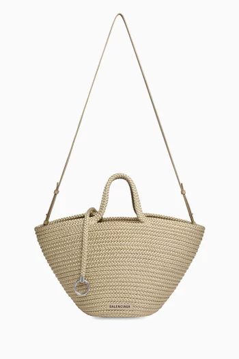 Ibiza Medium Basket Bag in Cord
