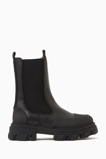 Low Chelsea Boot in Leather